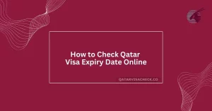 How to Check Qatar Visa Expiry Date in 2024